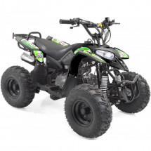 Quad essence 110cc 4 temps noir et vert Sportif luxe 7 pouces