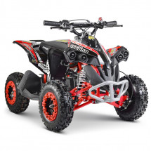 Quad essence enfant 50cc e-start noir et rouge Spring 6 pouces