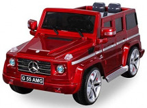 Voiture enfant électrique Mercedes G55 rouge