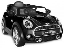 Voiture enfant électrique Mini Hutch noire