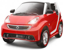 Voiture enfant électrique Smart rouge